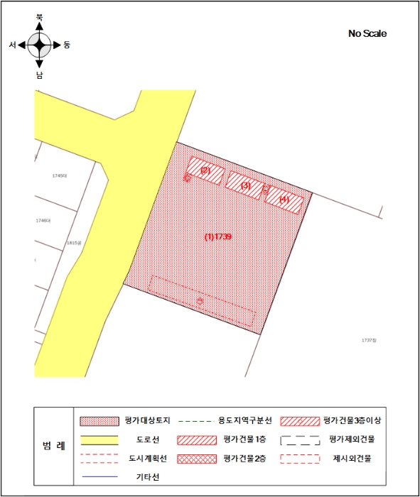 지적 및 건물개황도