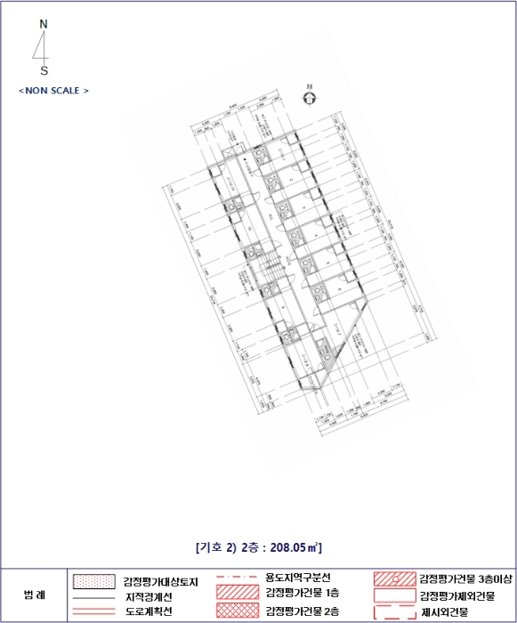 지적 및 건물개황도