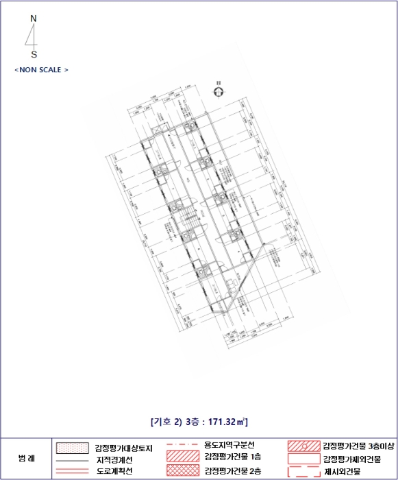 지적 및 건물개황도