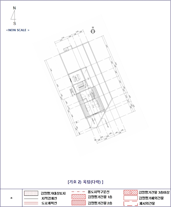 지적 및 건물개황도