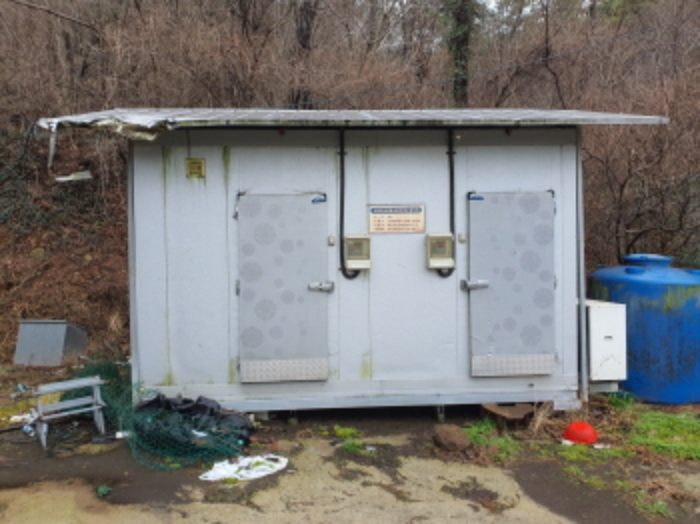 부동산표시 1번지상 저온저장고 전경