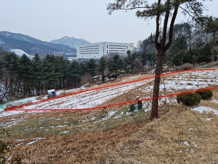 본건 남측부분 (북동측에서 촬영)