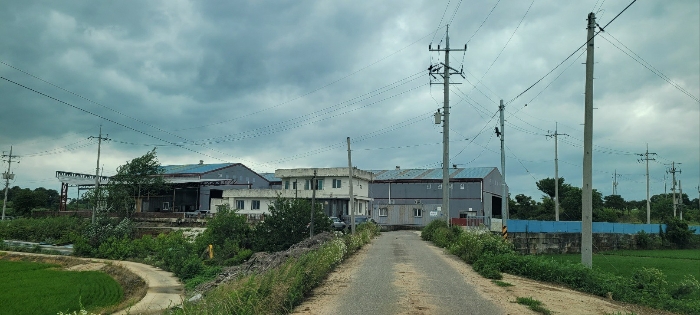 본건전경 및 진입로