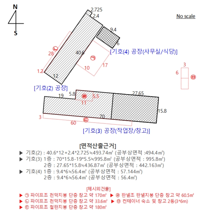 건 물 개 황 도