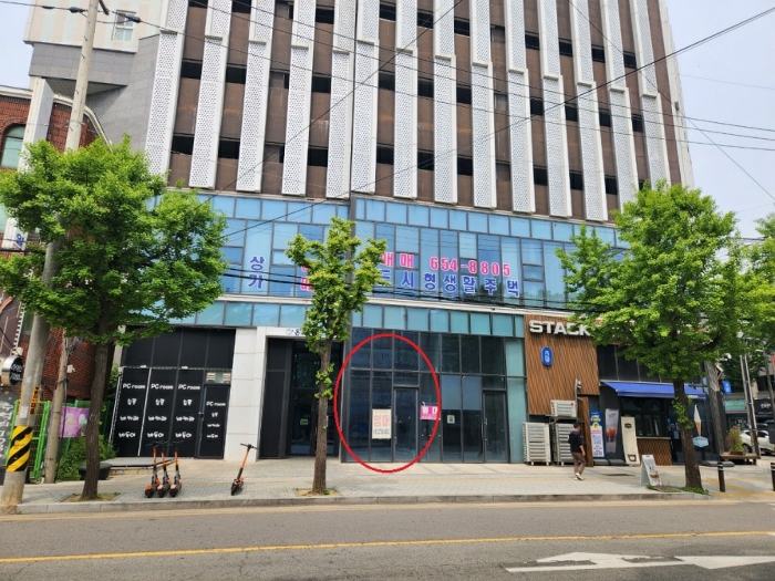남측에서 촬영