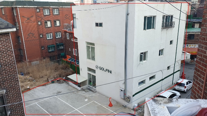 본건전경(북서측에서 촬영)