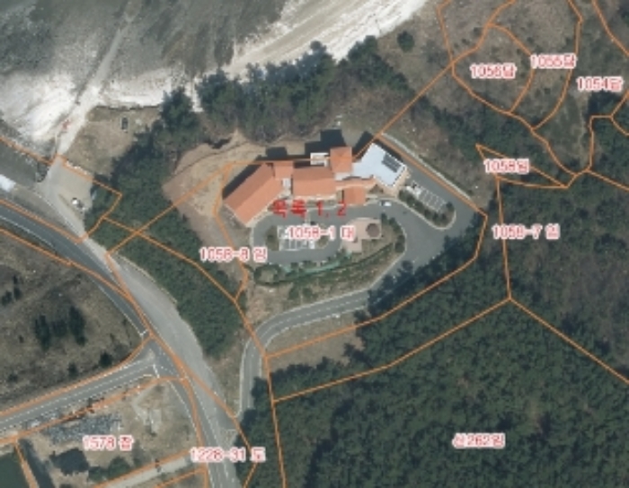 본건 지적 참고도