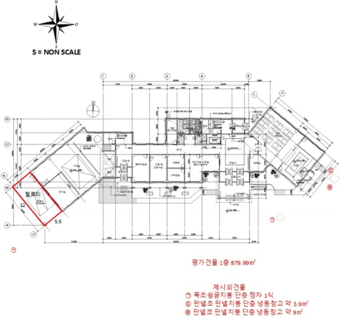 내 부 구 조 도 1 층