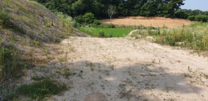 1번 부동산 일부 농로 모습