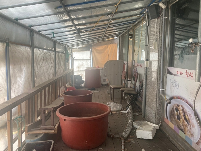 제시외물건(㉠,㉡) 내부 전경