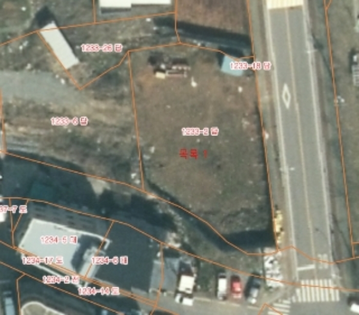 본건 지적 참고도