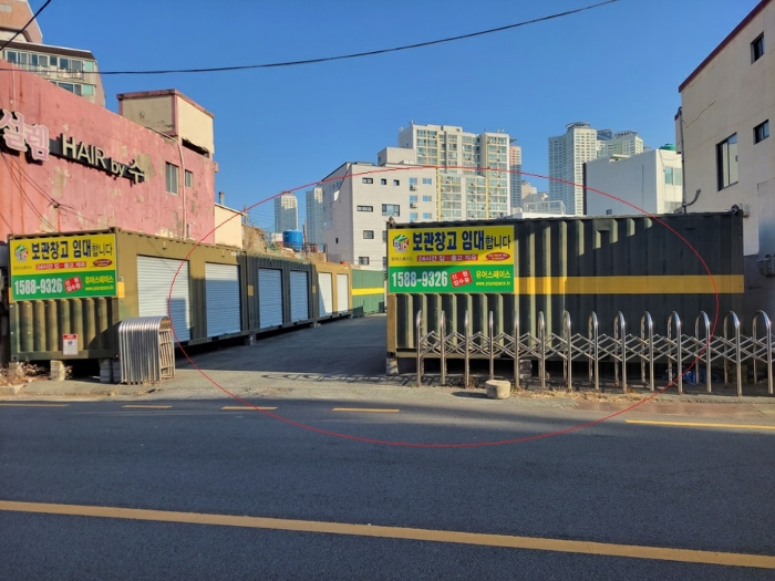 본건 전경(남서측 부분)