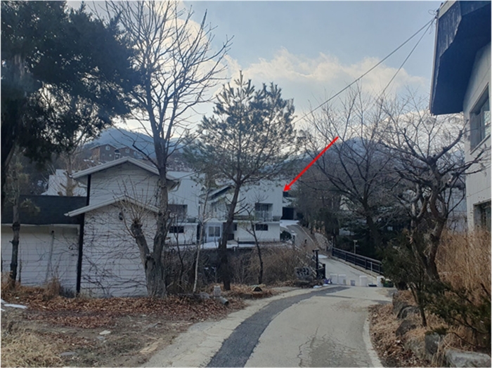 본건 주위 전경(북동측 촬영)