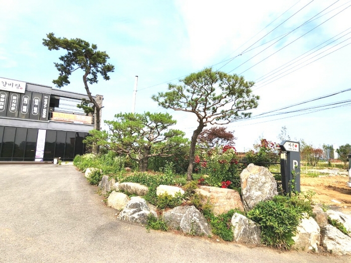 기호1 지상 조경수목, 조경석 및 정원 등