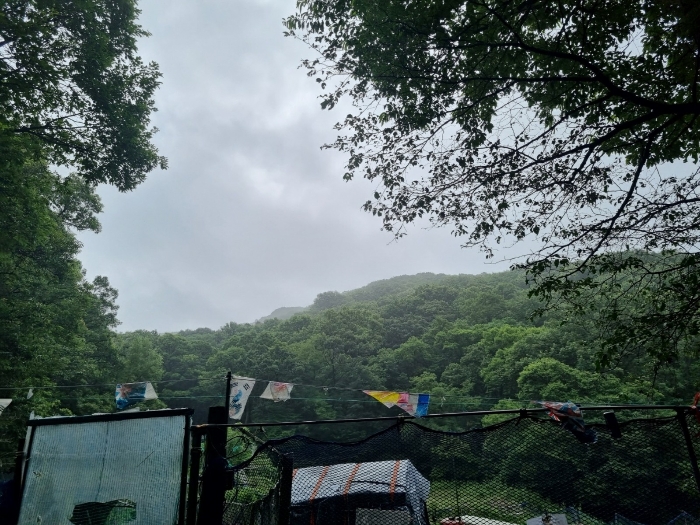 본건 남측에서 촬영