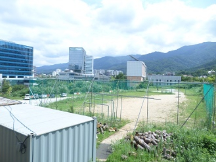 이 사건 토지 일대(서측에서 촬영)