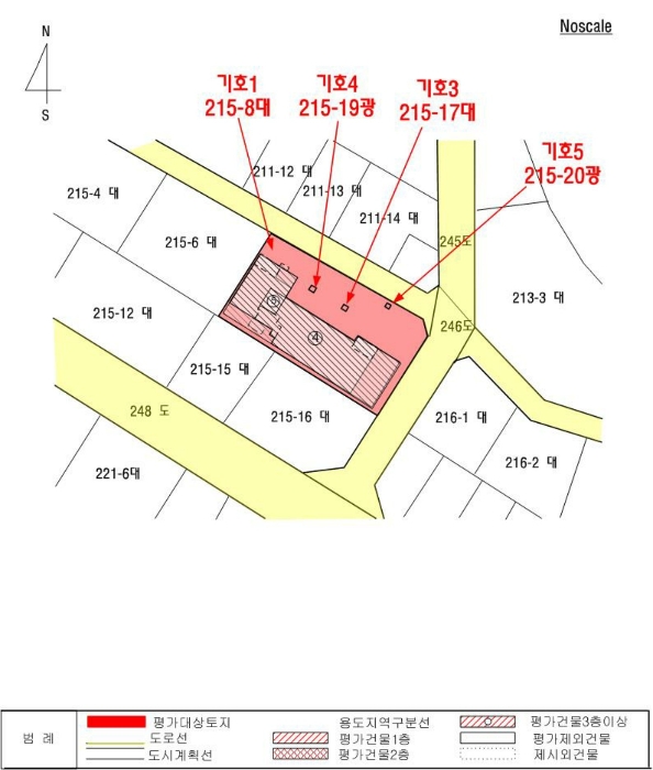 지적 및 건물개