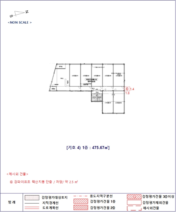 지적 및 건물개
