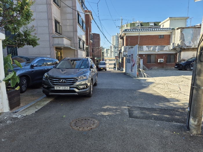 대상토지 남측 전경