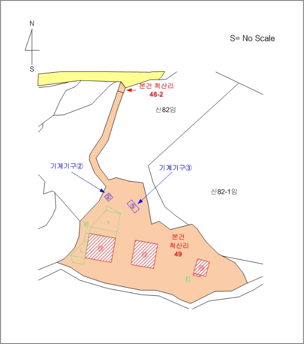 기계기구배치도
