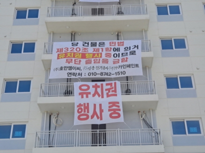 건물 후면 플랜