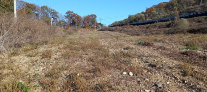 목록 1. 및 목록 2. 토지 전경