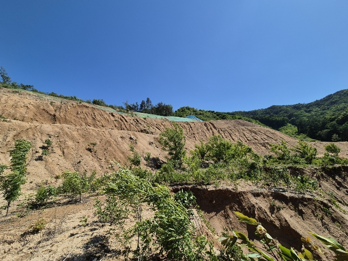일련번호 5) 개간사업시행계획 승인 득한 부분
