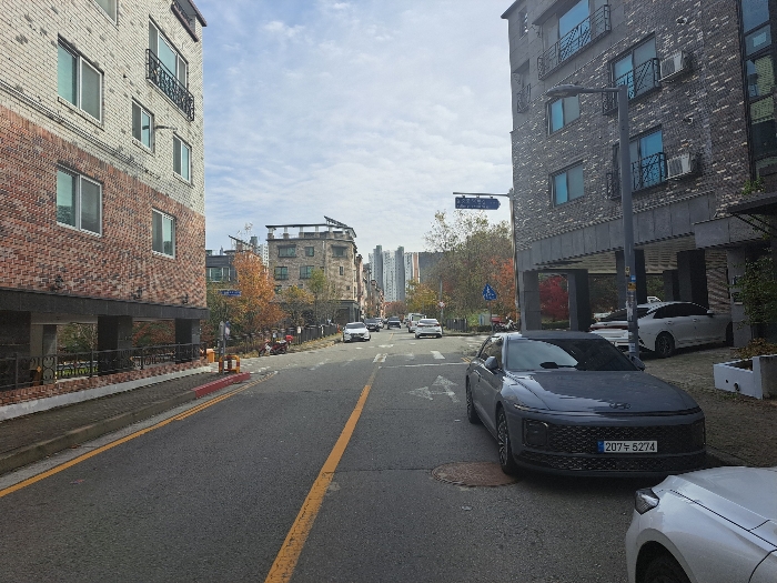 대상물건 남서측