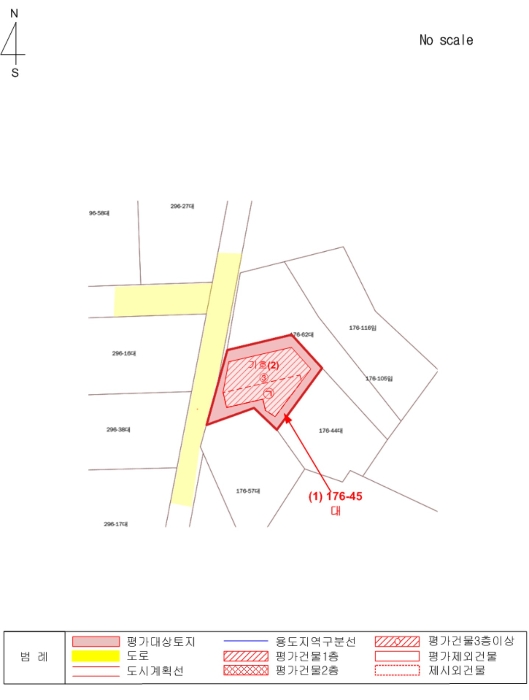 지적 및 건물개