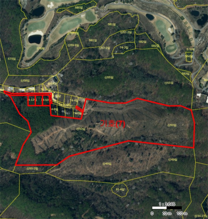 항 공 지 적 도 (기호(7))