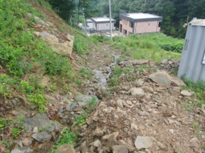 현장사진(열미리 74-10, 74-11, 74-12 토지주변 전경)