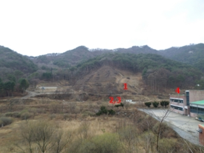 이 사건 토지 일대 (사진의 표시는 대략적 위치임)