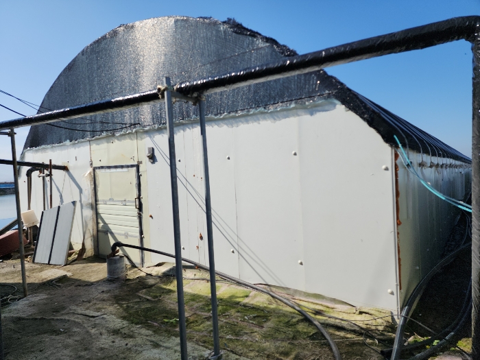 본건 토지상의 비닐하우스 양식장