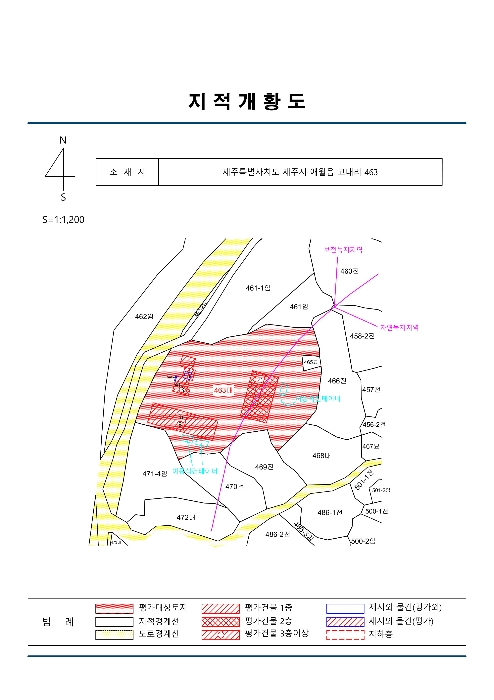 지적도(경매 디