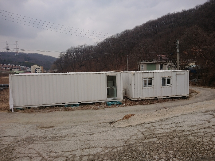 본건 기호(1)위 지상 일부 위 컨테이터 2동