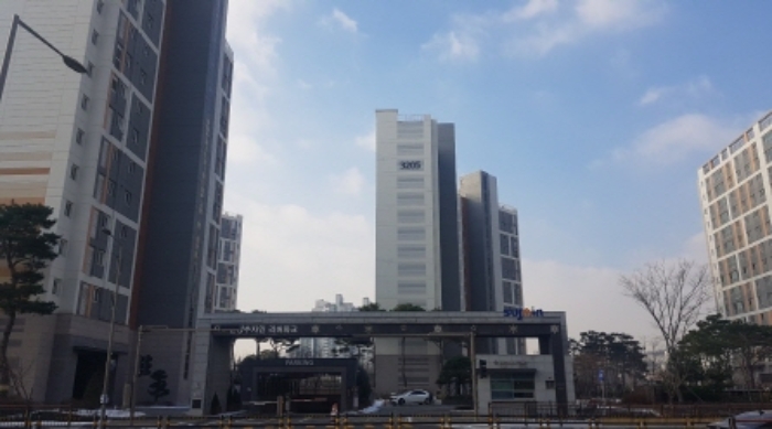 아파트 단지 입