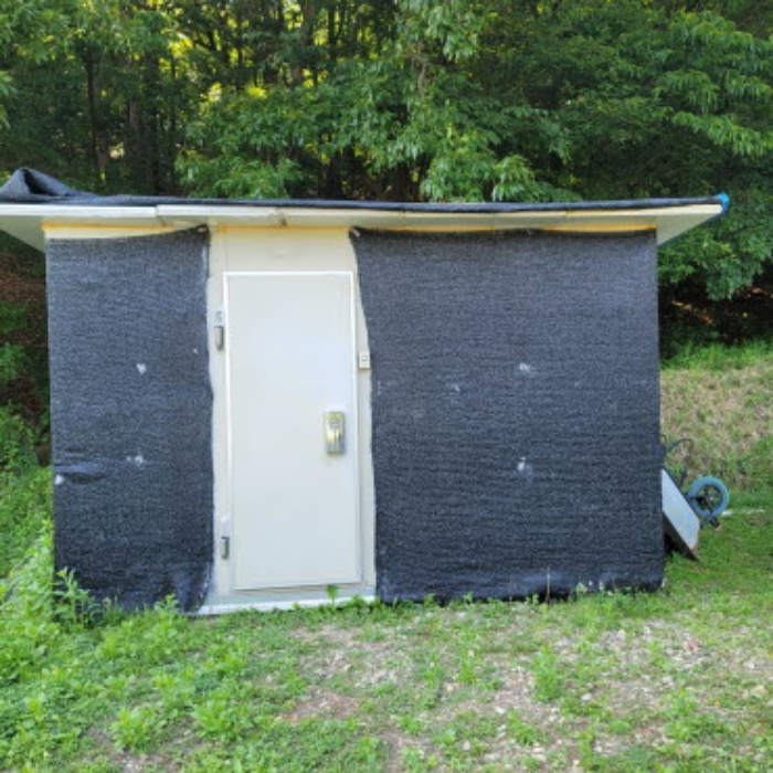 목록5 토지 및 제시외 건물(컨테이너) 전경