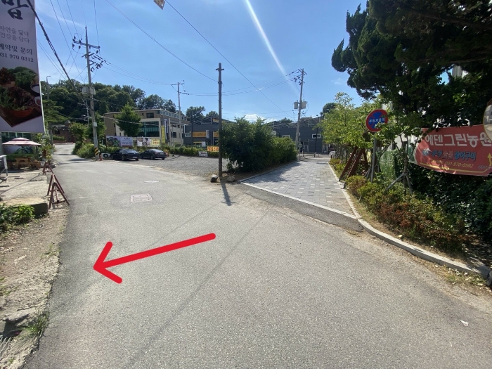 대상물건 북서측