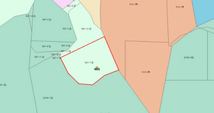 목록3 지적약도