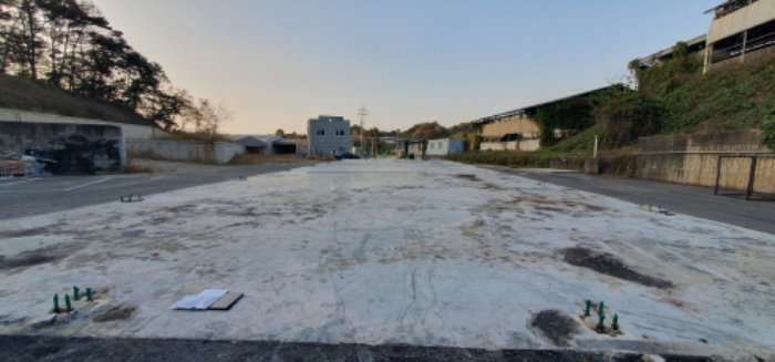 목록13 토지 전경  (화재로 인해 전소)