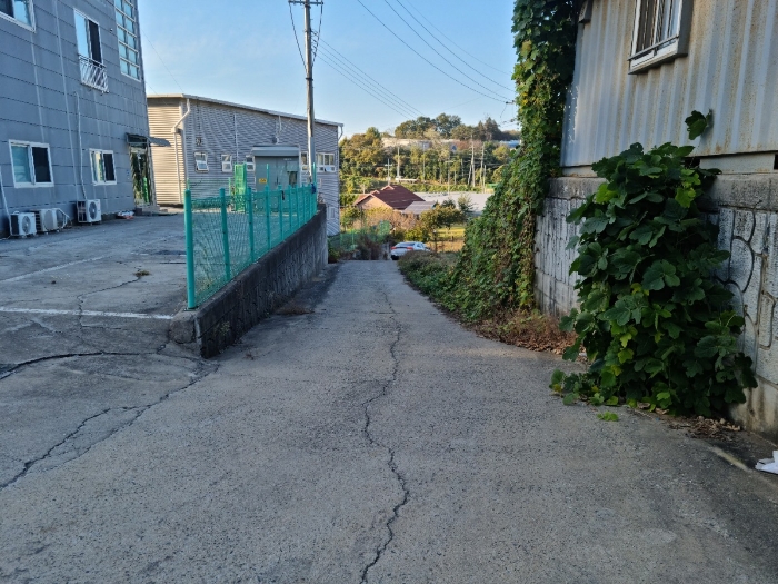 본건 기호(4,6) 남동측에서 촬영