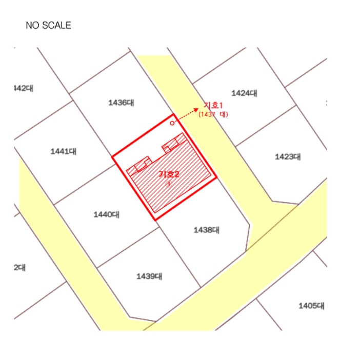 지적 및 건물개