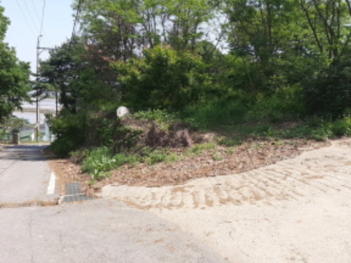 목록4 전경(2면이 도로에 접함)