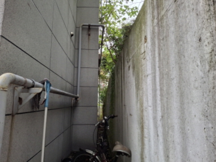 건물 뒷쪽 모습