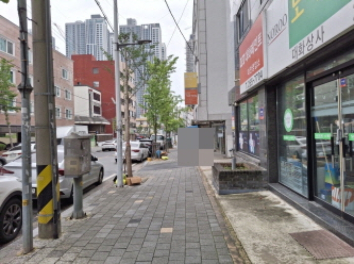 주변도로 모습1