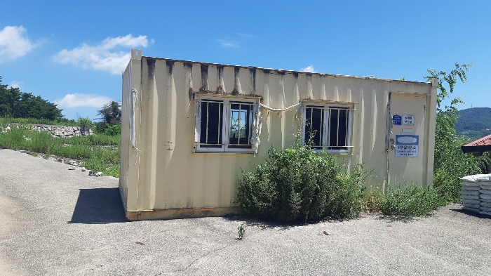 본건 번호 (7) 토지 지상 콘테이너 젼경