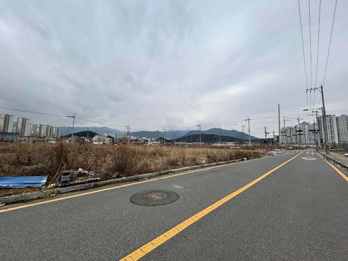 환지계획예정지 지정도상 주위 전경