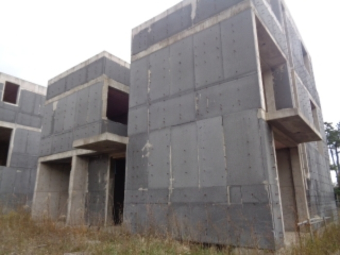 본건(오라이동 862-3)지상 건축 중단된 건물