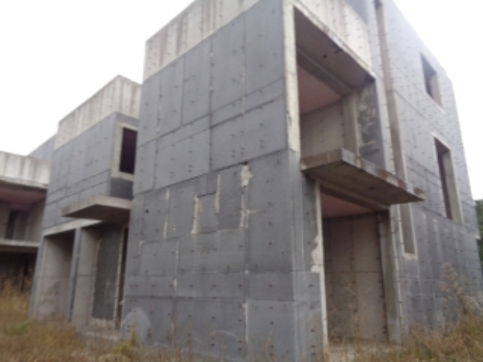 본건(오라이동 862-3)지상 건축 중단된 건물