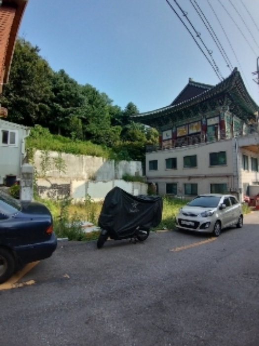 등촌로13길 163에서 바라본 목적부동산